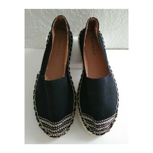 Sale Bamboo Black Espadr Flats